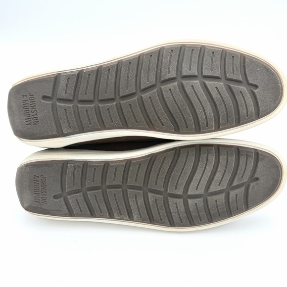 Size 10 - Johnston & Murphy Emmett Moc Toe Boot - Tan Oiled Full Grain Leather - Picture 6 of 8